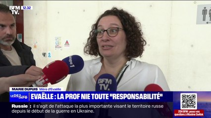 Suicide d'Evaëlle: l'enseignante jugée pour harcèlement "montre son vrai visage", estime la mère de la jeune fille