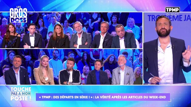 Cyril Hanouna s'en prend à Bruno Guillon dans TPMP le lundi 10 mars 2023.