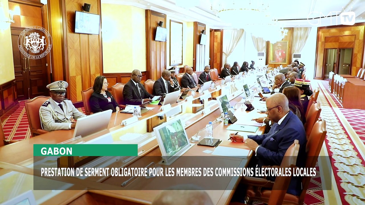 [#Reportage] Gabon : prestation de serment obligatoire pour les membres des commissions électorales locales