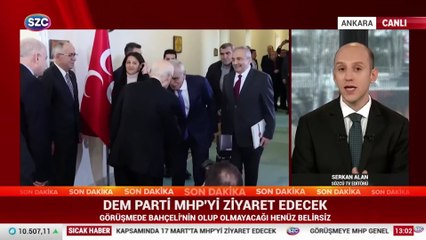 DEM Parti'den MHP'ye ziyaret