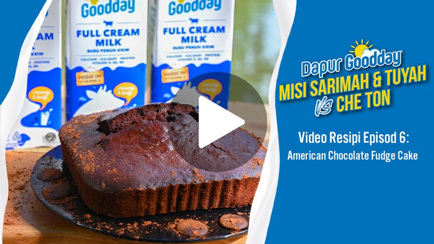 Resipi Chocolate Fugde Paling Fantastic Kebaboom | Dapur Goodday: Misi ...