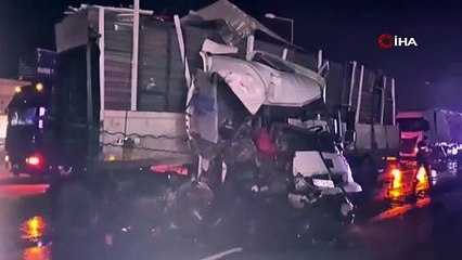 Balıkesir'de Zincirleme Trafik Kazası!