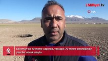 Korktukları başına geldi! Köylüler akın etti: Bu obruk çok ürpertici