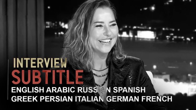 Ece Uslu Saba Tümer Röportaj I Interview ENGLISH ARABIC RUSSIAN SPANISH GREEK PERSIAN ITALIAN GERMAN FRENCH