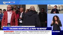 Pape François: toujours hospitalisé, le souverain pontife a passé 