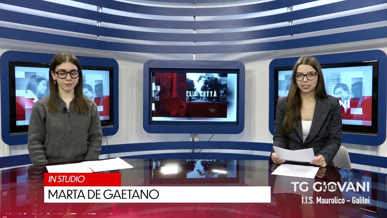 Tg Giovani su Rtp: protagonisti gli studenti dei licei "Maurolico" di Messina e "Galilei" di Spadafora