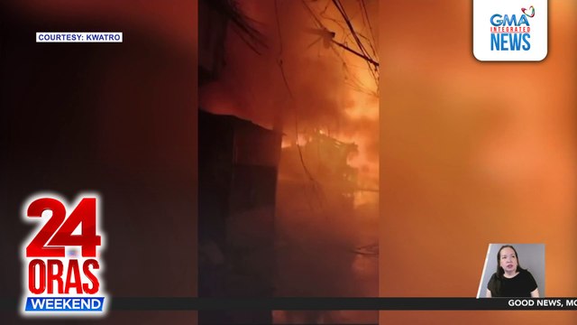 2, sugatan sa sunog sa Sta. Cruz, Maynila na umabot sa 2nd alarm; pag-apula, pahirapan | 24 Oras Weekend