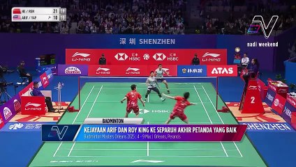 Herry Iman teruja prestasi ditampilkan beregu Arif Junaidi & Yap Roy King