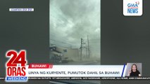 Linya ng kuryente, pumutok dahil sa buhawi | 24 Oras Weekend