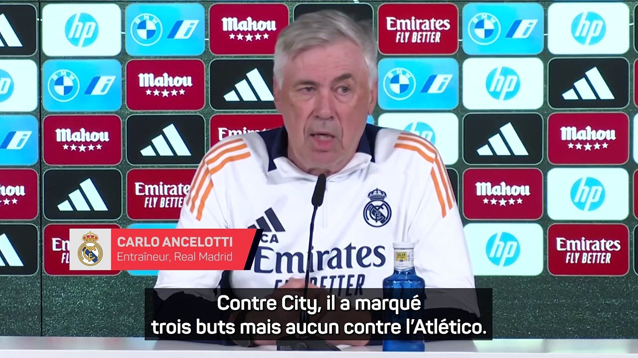 Real Madrid - Ancelotti : "Contre l'Atlético, nous n’avons pas vu la meilleure version de Mbappé"