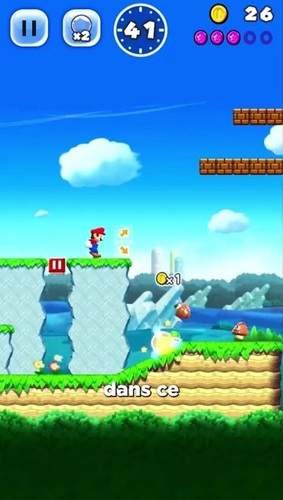 Peach dans Mario RUN
