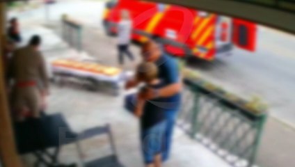 Homem pede socorro em padaria após ser baleado