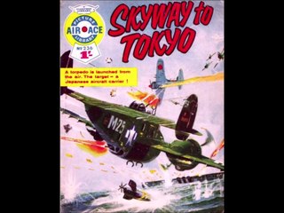 WAR COMICS---SKYWAY TO TOKYO
