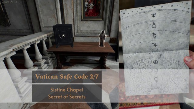 Secret of Secrets Indiana Jones Safe Code Guide || Sistine Chapel, Vatican || 4K UltraHD