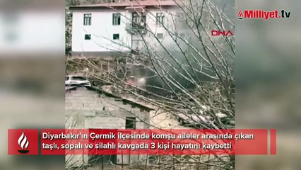 Diyarbakır'da dehşet! Komşu aileler birbirine girdi: 3 ölü, 5 yaralı