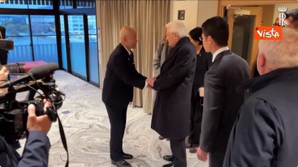 Mattarella incontra a Hiroshima il Presidente di Nihon Hidankyo e l'Associazione Hidankyo