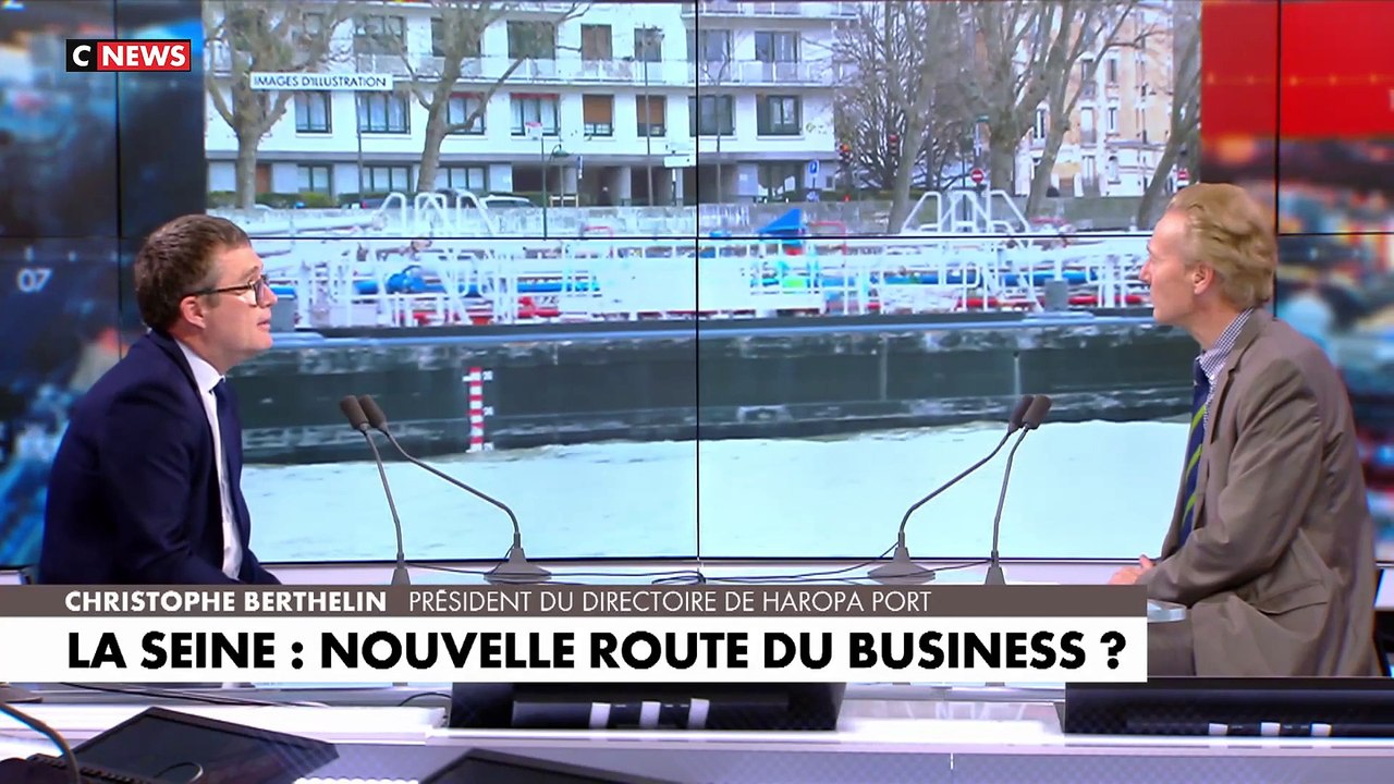 Christophe Berthelin (Haropa Port) : L'Hebdo de l'Éco (Émission du 08/03/2025)