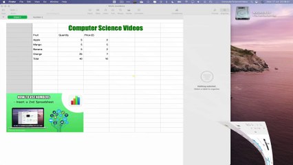 2 WAYS TO MIGRATE YOUR SPREADSHEET ON THE NUMBERS APPLICATION USING A MAC | NEW