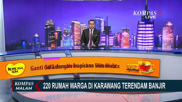 Imbas Banjir di Karawang, 220 Rumah Terendam Banjir dan 780 Warga Terpaksa Mengungsi