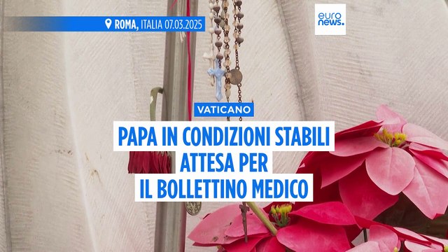 Vaticano: lieve miglioramento per Papa Francesco, prognosi rimane riservata