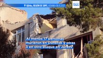 Varios ataques rusos en Ucrania dejan al menos 20 muertos mientras Zelenski pide más sanciones