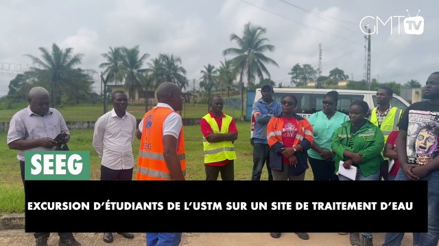 [#Reportage] SEEG : excursion d’étudiants de l’USTM sur un site de traitement d’eau