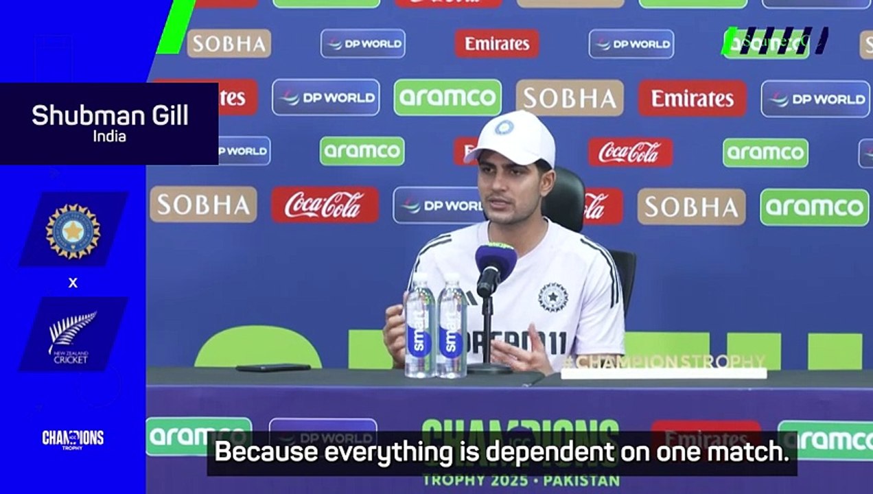 Gill demands India focus on the match, not the occasion