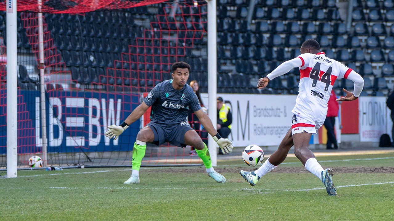 Kellerduell der Reserven: Sankoh erlöst VfB II spät vom Punkt