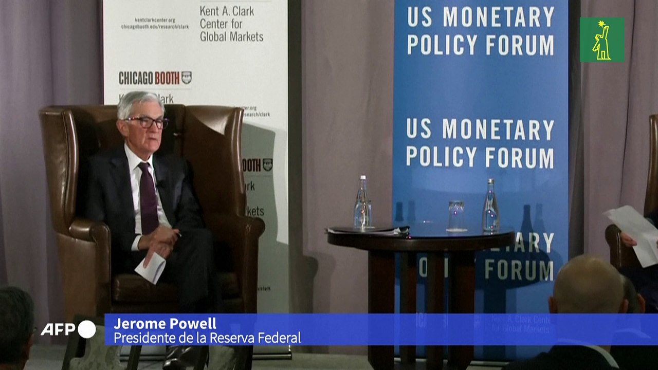 La meta de inflación de 2% en Estados Unidos es "un camino lleno de obstáculos", según Powell