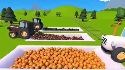 Kitty's Games - COLORED TRACTORS - premiere on the channel