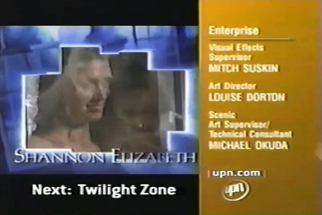 Enterprise & The Twilight Zone UPN Split Screen Credits