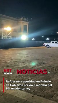 Las autoridades de Nuevo León han instalado vallas y reforzado la seguridad en el Palacio de Gobierno en Monterrey antes de la marcha del 8M, donde colectivos feministas exigirán justicia y derechos.