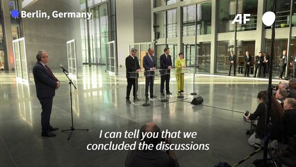 German conservatives and centre-left agree in principle to form govt