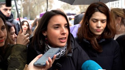 Irene Montero dice que actuar es la mejor autocrítica ante casos de violencia sexual