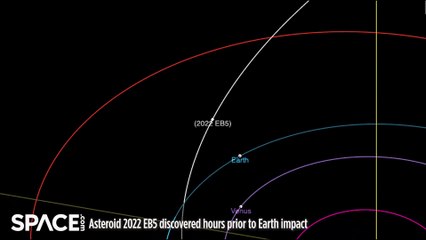 Small Asteroid Captured Hours Prior To Earth Impact