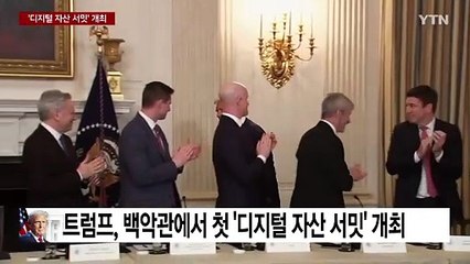 가상화폐 비축 이어 첫 '디지털 자산 서밋'...시장은 실망? / YTN