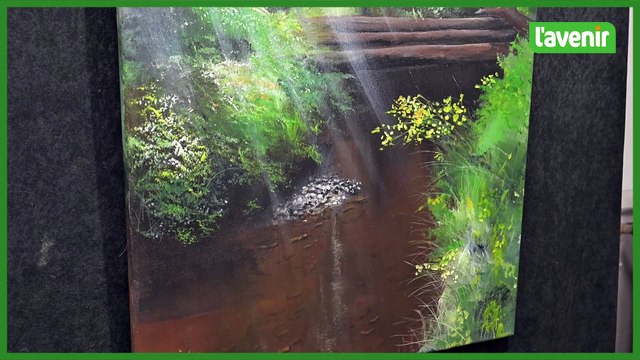 Les Artistes Stembertois 2025 avec le peintre Jean Faniel