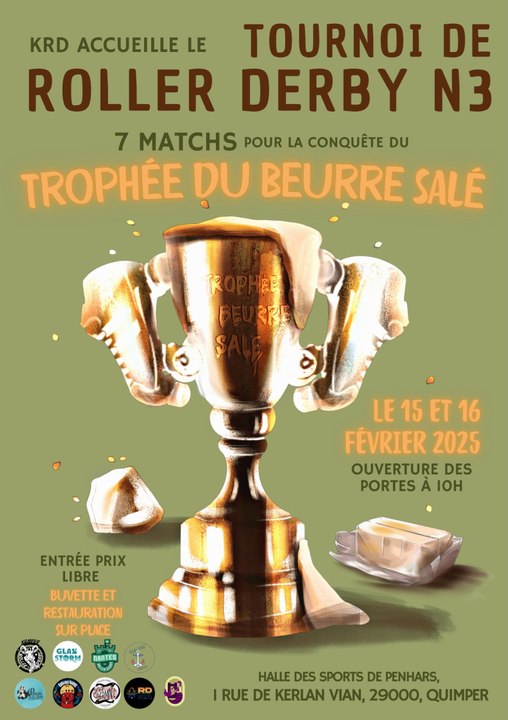 Trophée du beurre salé - 2eme étape Quimper - Radicales Fouines - Glaz Storm