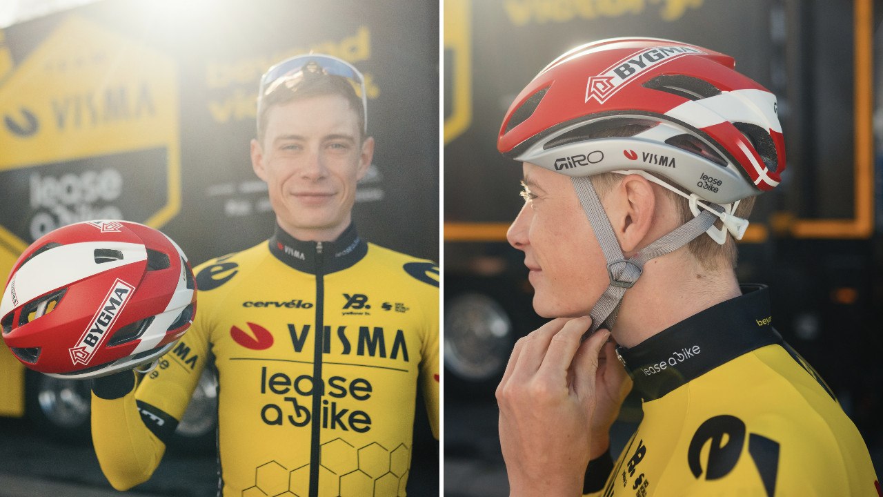 Cycling - Paris-Nice 2025 - Jonas Vingegaard with a new helmet and "back in Paris-Nice to win"