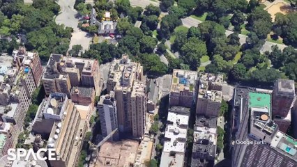 Flying From Space To NYC With Google Earth Studio