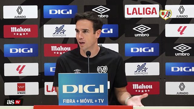 Iñigo Pérez, rueda de prensa previa al Real Madrid - Rayo Vallecano