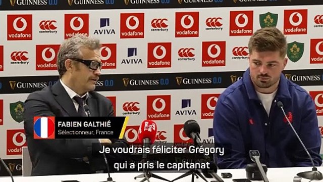 Bleus - Galthié remercie son équioe et les fans, Alldritt parle d’un succès historique