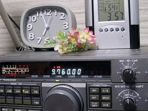 KSDA Adventist world radio ( Korean ) 9760 kHz 9th Mar. 2025 04:58 JST