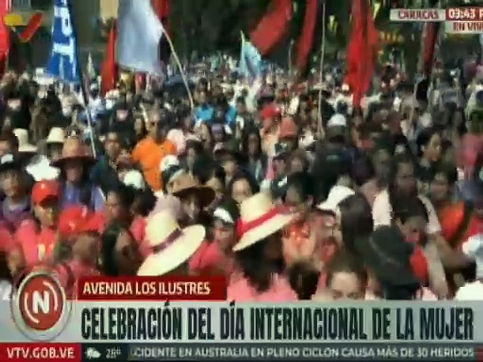 Ministra Grecia Colmenares: Estamos conmemorando todas las luchas históricas de la mujer