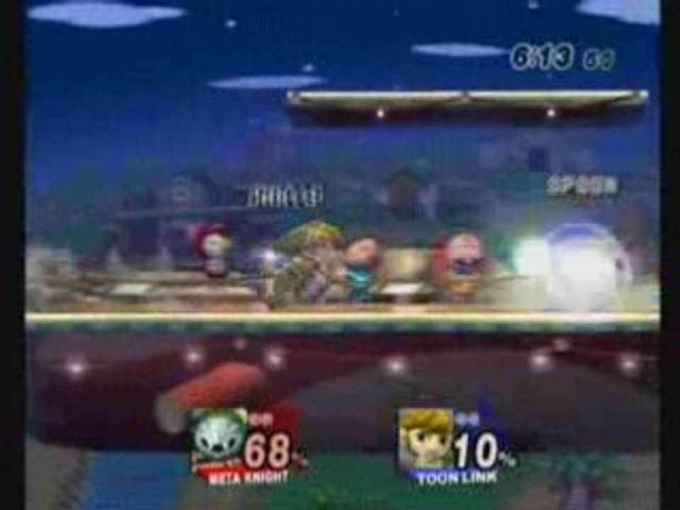 SSBB: Craig (Toon Link) vs Spoon (Meta)