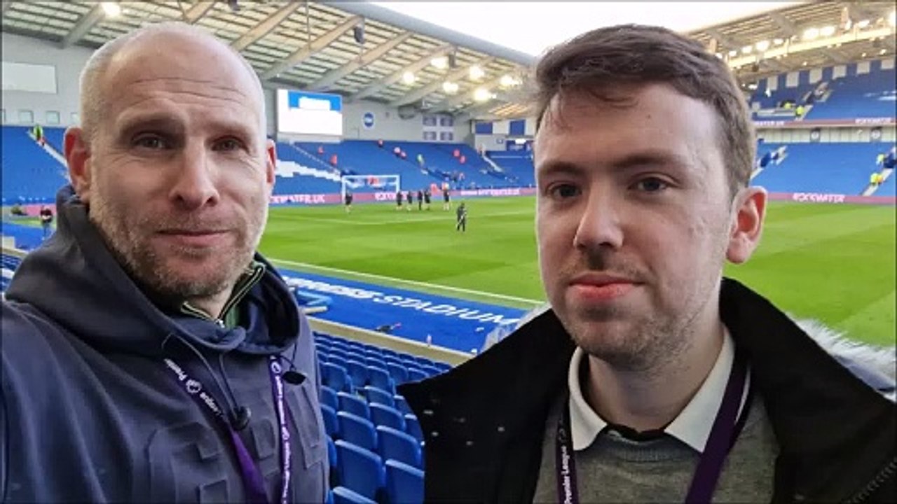 Brighton 2-1 Fulham: View from the pressbox