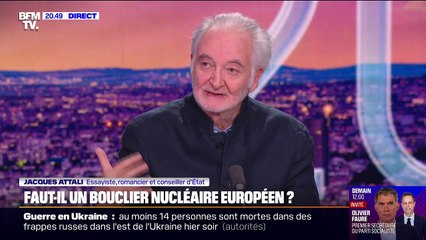 Partage de l'arsenal nucléaire français: "Moins on en parle, mieux c'est", conseille Jacque Attali