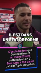 PSG - Hernandez espère que Dembélé a gardé “quelques buts pour mardi”