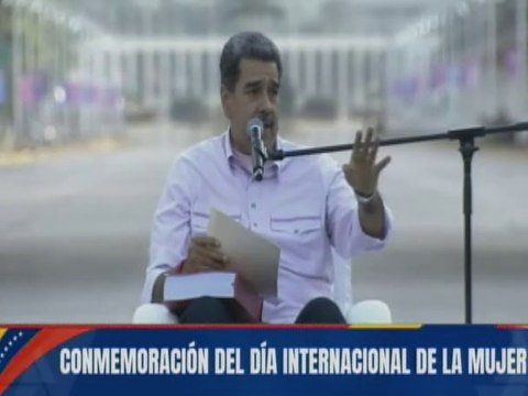 Presidente Maduro: Las sanciones criminales y los bloqueos a quien más daño hizo fue a la mujer
