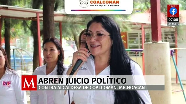 Someterán a presidenta municipal de Coalcomán a juicio político por presuntos nexos con CJNG